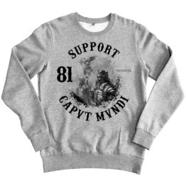 Support 81 - MARCIA felpa grey melange