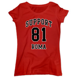 Support 81 - JUMPER rossa donna