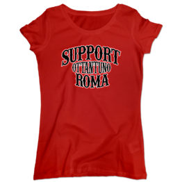 Support 81 - OTTANTUNO ROMA rossa donna